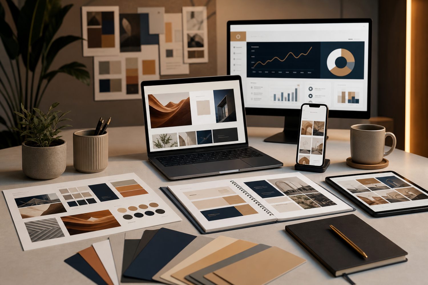 Consistent digital branding strategy for growing businesses by Maditrones creative digital agency in Kochi